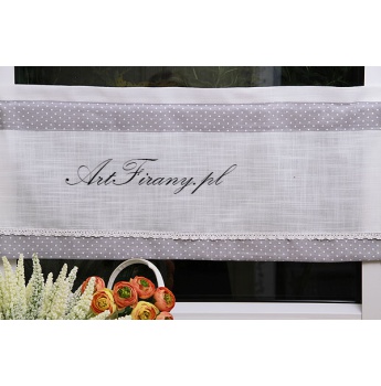 Zazdroska etamina Doris szary 30