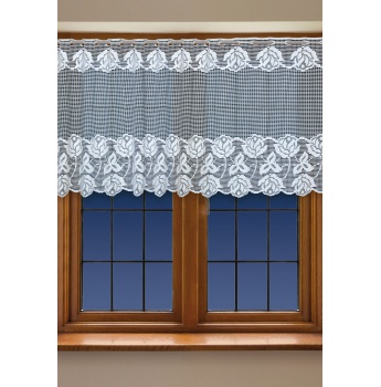 Zazdroska lambrekin tanie firany metrażowe 80cm