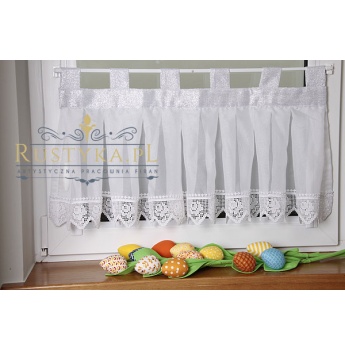 Zazdrostka na szelkach  srebrny woal - wyprzedaż 